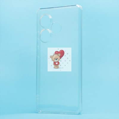 Чехол-накладка для Realme GT 6T (прозрачный) - Ultra Slim