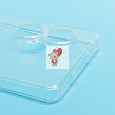 Чехол-накладка для Realme GT 6T (прозрачный) - Ultra Slim