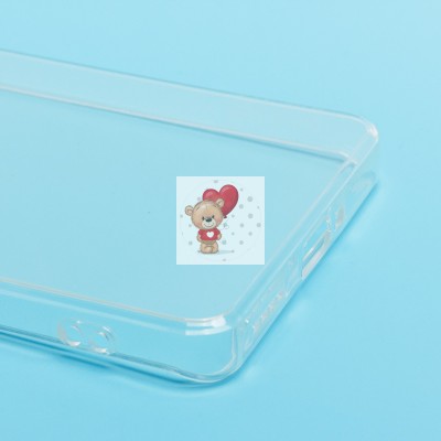 Чехол-накладка для Realme GT 6T (прозрачный) - Ultra Slim