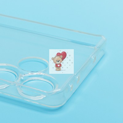 Чехол-накладка для Realme GT 6T (прозрачный) - Ultra Slim