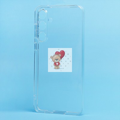 Чехол-накладка для Samsung Galaxy A55 (прозрачный) - Ultra Slim