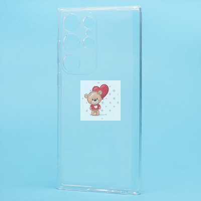 Чехол-накладка для Samsung Galaxy S23 Ultra (прозрачный) - Ultra Slim