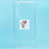 Чехол-накладка для Samsung Galaxy S24FE (прозрачный) - Ultra Slim