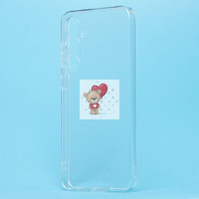 Чехол-накладка для Samsung Galaxy S25+ (прозрачный) - Ultra Slim