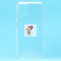 Чехол-накладка для Samsung A125 Galaxy A12 (прозрачный) - Ultra Slim