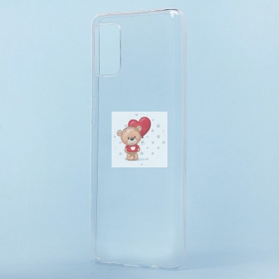 Чехол-накладка для Samsung A515 Galaxy A51 4G (прозрачный) - Ultra Slim