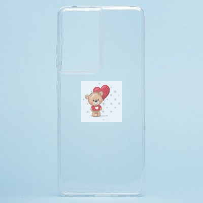 Чехол-накладка для Samsung G998 Galaxy S21 Ultra (прозрачный) - Ultra Slim