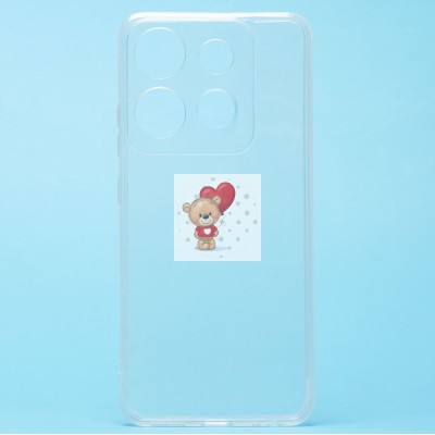 Чехол-накладка для Tecno Pop 7 Pro (прозрачный) - Ultra Slim Чехол-накладка для Tecno Pop 7 Pro (прозрачный) - Ultra Slim