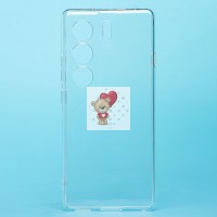 Чехол-накладка для Tecno Camon 40 4G (прозрачный) - Ultra Slim Чехол-накладка для Tecno Camon 40 4G (прозрачный) - Ultra Slim