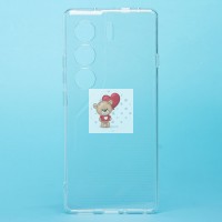 Чехол-накладка для Tecno Camon 40 Pro 4G (прозрачный) - Ultra Slim