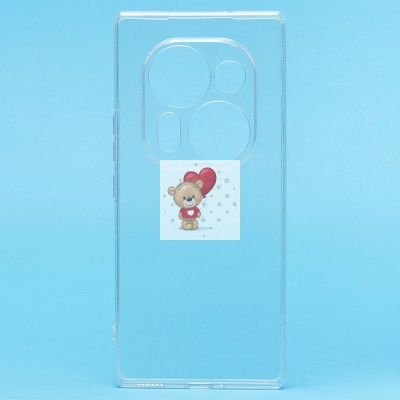 Чехол-накладка для Tecno Phantom X2 Pro (прозрачный) - Ultra Slim