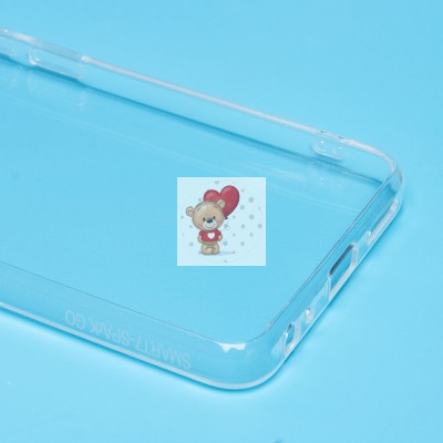 Чехол-накладка для Tecno Pop 7 (прозрачный) - Ultra Slim Чехол-накладка для Tecno Pop 7 (прозрачный) - Ultra Slim