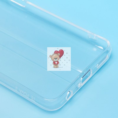 Чехол-накладка для Tecno Pova 3 (прозрачный) - Ultra Slim Чехол-накладка для Tecno Pova 3 (прозрачный) - Ultra Slim