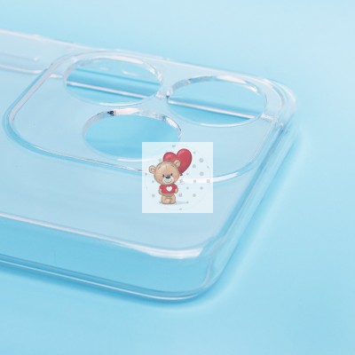 Чехол-накладка для Tecno Spark 10 4G (прозрачный) - Ultra Slim