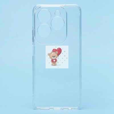 Чехол-накладка для Tecno Spark 20 Pro (прозрачный) - Ultra Slim Чехол-накладка для Tecno Spark 20 Pro (прозрачный) - Ultra Slim