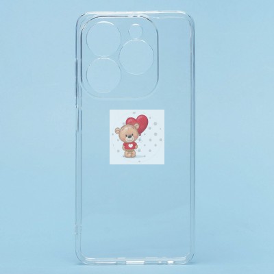 Чехол-накладка для Tecno Spark 20C (прозрачный) - Ultra Slim Чехол-накладка для Tecno Spark 20C (прозрачный) - Ultra Slim