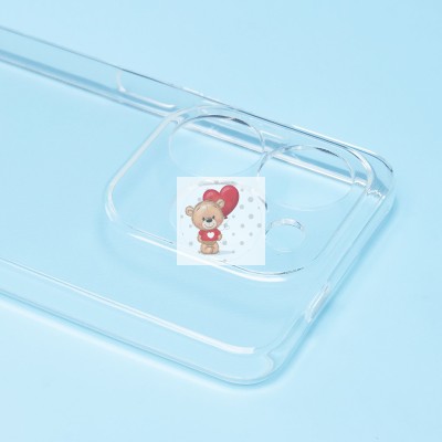 Чехол-накладка для Tecno Spark 20C (прозрачный) - Ultra Slim