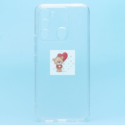 Чехол-накладка для Tecno Spark 8c/Spark Go (прозрачный) - Ultra Slim Чехол-накладка для Tecno Spark 8c/Spark Go (прозрачный) - Ultra Slim