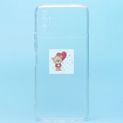 Чехол-накладка для Tecno Spark 8P (прозрачный) - Ultra Slim