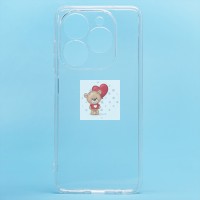 Чехол-накладка для Tecno Spark Go 2024 (прозрачный) - Ultra Slim