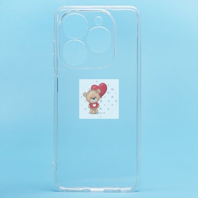 Чехол-накладка для Tecno Spark Go 2024 (прозрачный) - Ultra Slim Чехол-накладка для Tecno Spark Go 2024 (прозрачный) - Ultra Slim