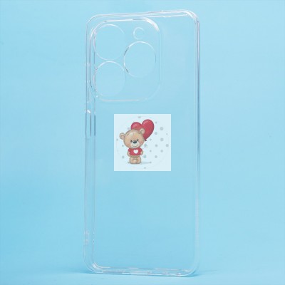 Чехол-накладка для Tecno Spark Go 2024 (прозрачный) - Ultra Slim