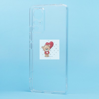 Чехол-накладка для Xiaomi 12 Lite (прозрачный) - Ultra Slim