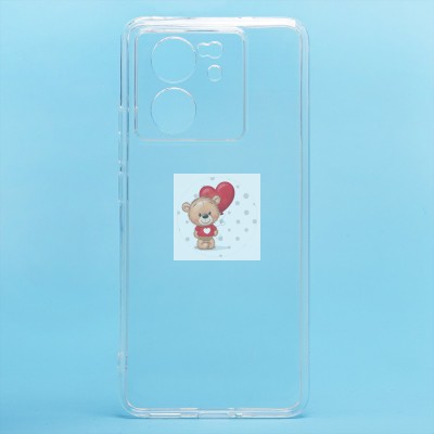 Чехол-накладка для Xiaomi 13T (прозрачный) - Ultra Slim