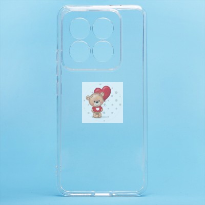 Чехол-накладка для Xiaomi 14 Pro (прозрачный) - Ultra Slim