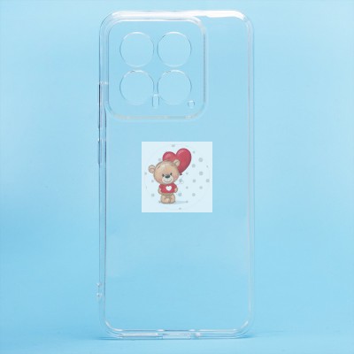 Чехол-накладка для Xiaomi 14 (прозрачный) - Ultra Slim Чехол-накладка для Xiaomi 14 (прозрачный) - Ultra Slim