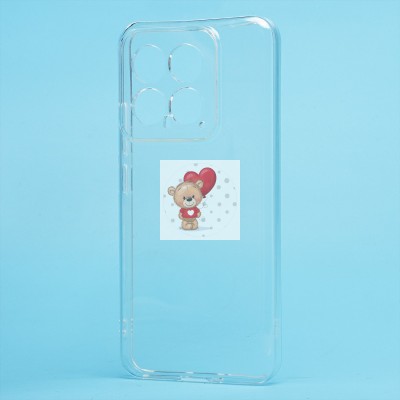 Чехол-накладка для Xiaomi 14 (прозрачный) - Ultra Slim Чехол-накладка для Xiaomi 14 (прозрачный) - Ultra Slim