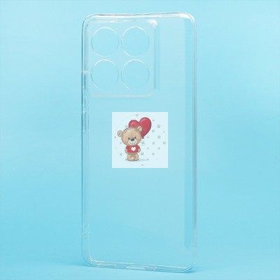 Чехол-накладка для Xiaomi 14T Pro (прозрачный) - Ultra Slim Чехол-накладка для Xiaomi 14T Pro (прозрачный) - Ultra Slim