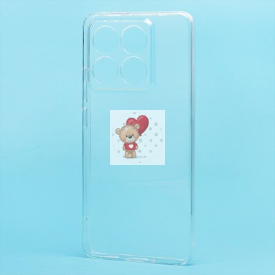 Чехол-накладка для Xiaomi 14T (прозрачный) - Ultra Slim Чехол-накладка для Xiaomi 14T (прозрачный) - Ultra Slim