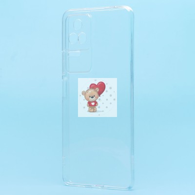 Чехол-накладка для Xiaomi Poco F4 (прозрачный) - Ultra Slim