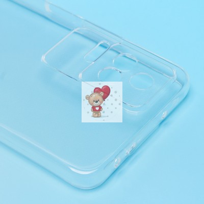 Чехол-накладка для Xiaomi Poco F4 (прозрачный) - Ultra Slim