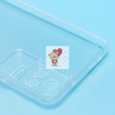 Чехол-накладка для Xiaomi Poco F4 (прозрачный) - Ultra Slim