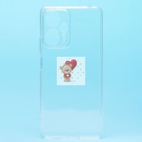 Чехол-накладка для Xiaomi Poco F5 (прозрачный) - Ultra Slim