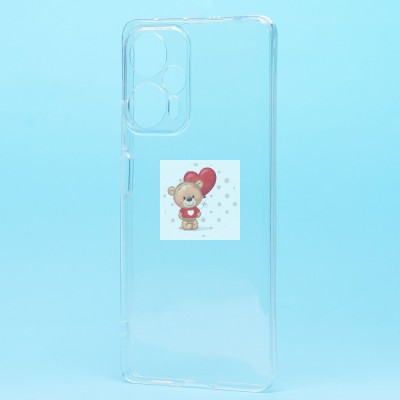 Чехол-накладка для Xiaomi Poco F5 (прозрачный) - Ultra Slim