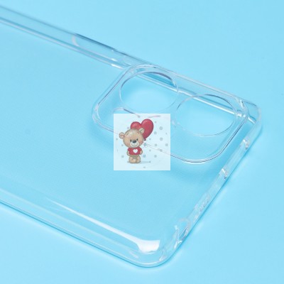 Чехол-накладка для Xiaomi Poco F5 (прозрачный) - Ultra Slim