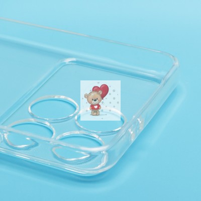 Чехол-накладка для Xiaomi Poco F6 Pro (прозрачный) - Ultra Slim Чехол-накладка для Xiaomi Poco F6 Pro (прозрачный) - Ultra Slim