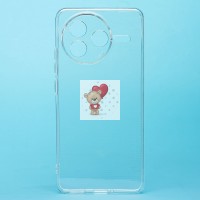 Чехол-накладка для Xiaomi Poco F7 Pro (прозрачный) - Ultra Slim