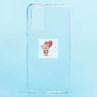 Чехол-накладка для Xiaomi Poco M3 (прозрачный) - Ultra Slim