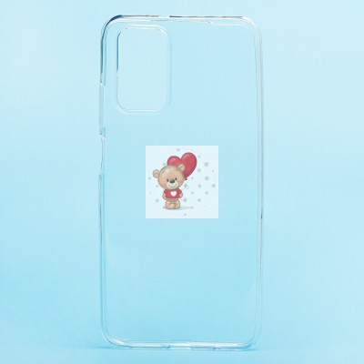 Чехол-накладка для Xiaomi Poco M3 (прозрачный) - Ultra Slim