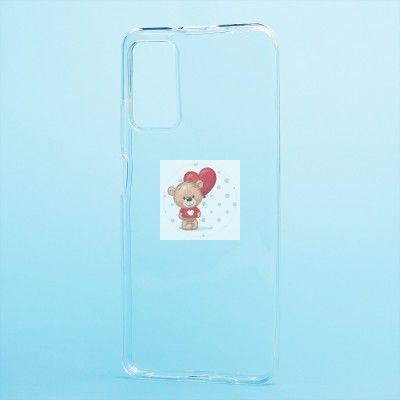 Чехол-накладка для Xiaomi Poco M3 (прозрачный) - Ultra Slim