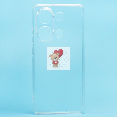 Чехол-накладка для Xiaomi Poco M6 Pro 4G (прозрачный) - Ultra Slim Чехол-накладка для Xiaomi Poco M6 Pro 4G (прозрачный) - Ultra Slim