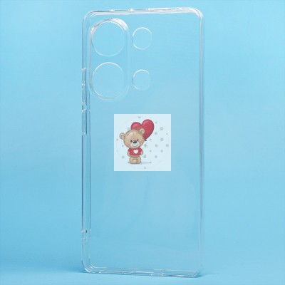 Чехол-накладка для Xiaomi Poco M6 Pro 4G (прозрачный) - Ultra Slim Чехол-накладка для Xiaomi Poco M6 Pro 4G (прозрачный) - Ultra Slim