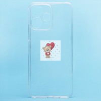 Чехол-накладка для Xiaomi Poco M6 Pro 5G (прозрачный) - Ultra Slim Чехол-накладка для Xiaomi Poco M6 Pro 5G (прозрачный) - Ultra Slim