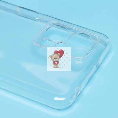 Чехол-накладка для Xiaomi Poco X4 GT (прозрачный) - Ultra Slim Чехол-накладка для Xiaomi Poco X4 GT (прозрачный) - Ultra Slim