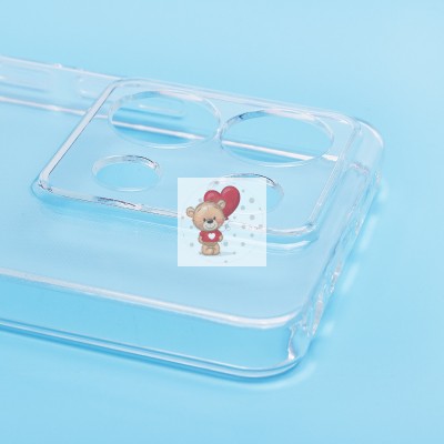 Чехол-накладка для Xiaomi Poco X6 5G (прозрачный) - Ultra Slim Чехол-накладка для Xiaomi Poco X6 5G (прозрачный) - Ultra Slim