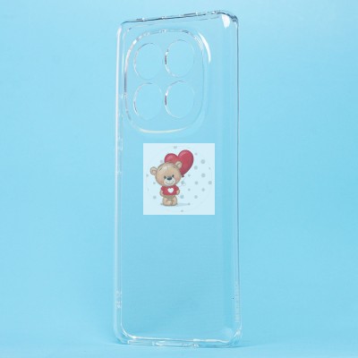 Чехол-накладка для Xiaomi Poco X7 (прозрачный) - Ultra Slim Чехол-накладка для Xiaomi Poco X7 (прозрачный) - Ultra Slim